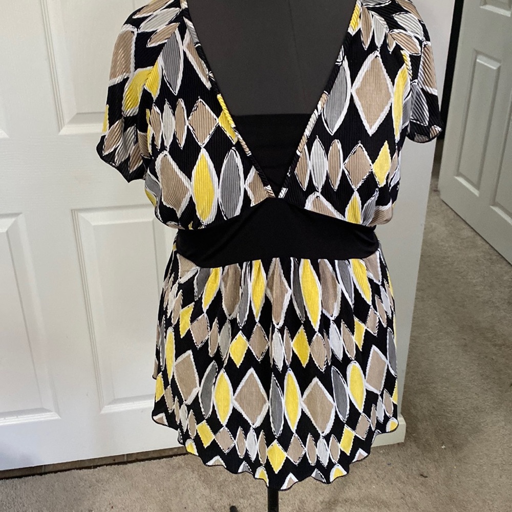 Nick & Sarah Geometric Blouse